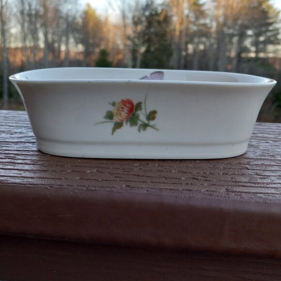 VintagTakahashi San Francisco Butterfly Bathroom Cup Soap Dish Toothbrush Holder - Picture 11 of 16